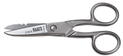 Klein 21009 Electricians Scissors-Stripping Notches