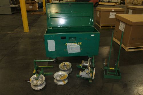Greenlee 640 cable wire tugger puller 4000 lbs  great working condition 665 kit for sale