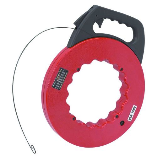 NEW 100 FEET OF SPRING STEEL CABLE FISH TAPE WIRE PULLER,ELECTRICAL,FISHING,TOOL