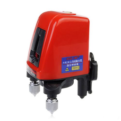 AK435 360degree Self-leveling Cross Laser Level Red 2 Line 1 Point