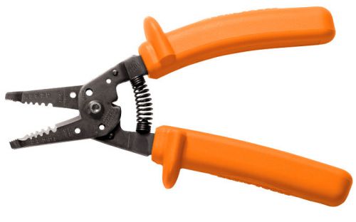 New Klein 11055-INS Insulated Klein-Kurve Wire Stripper/Cutter, Orange
