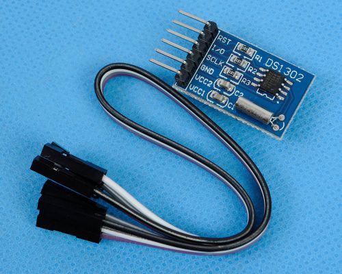 DS1302 Clock Module Real-Time Clock Module include 5 Lines without Battery new