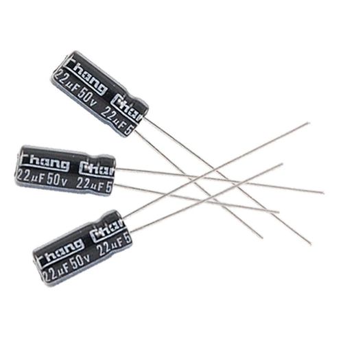 NEW 20 x 50V 22uF 105C Radial Electrolytic Capacitor 5x11mm