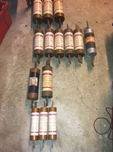 Gould shawmut fuses 150-600 amp lot of 14 for sale