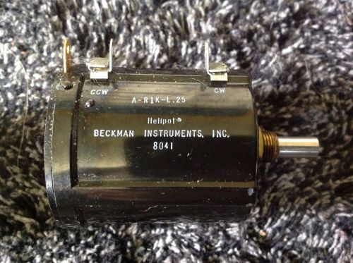 Beckman Helipot potentiometer A-R1K-L.25  - NOS New Old Stock