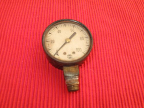 Antique pressure gauge us gauge co ny steampunk for sale