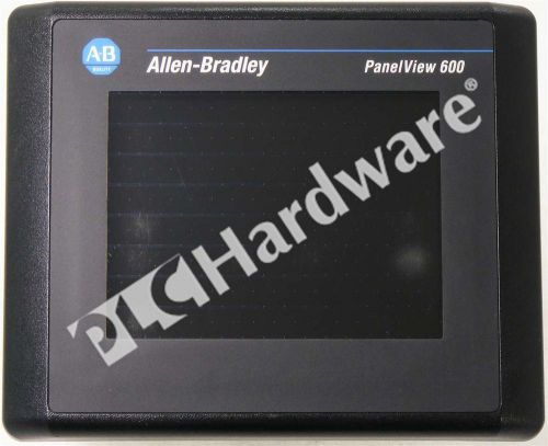 Allen bradley 2711-t6c20l1 /b panelview 600  frn 4.43 touch/color/ethernet/rs232 for sale