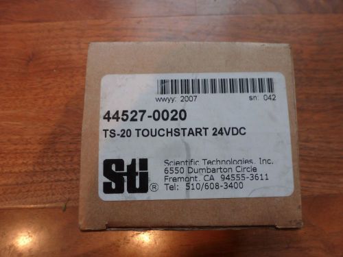 Sti ts-20 new in box touchstart 24vdc 44527-0020 palm button for sale