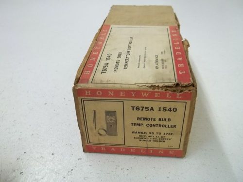 HONEYWELL T675A 1540 TEMPERATURE CONTROLLER *NEW IN A BOX*