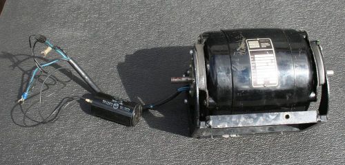 Bodine electric fractional horsepower gearmotor 1/8 hp 1800rpm 115 volts 4.2amps