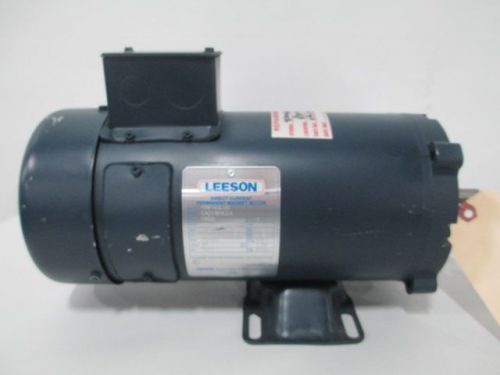 Leeson c4d18fk2a dc 1hp 48v-dc 1800rpm ys56c electric motor d248838 for sale
