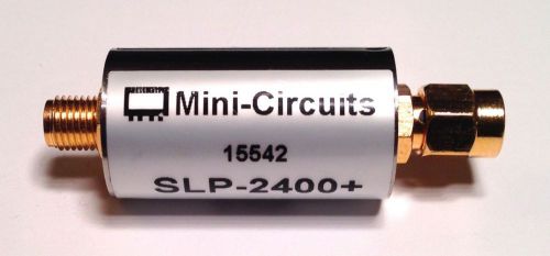 Mini-circuits slp-2400+ low pass filter 50-ohm dc to 2200 mhz for sale