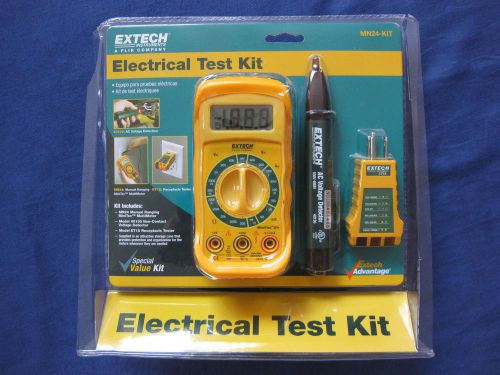 Extech electrical test kit  mn24-kit, special value kit for sale