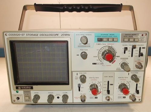 Oscilloscope  20MHz  Kikusui Electronics Corp. Model # COS5020-ST LOT