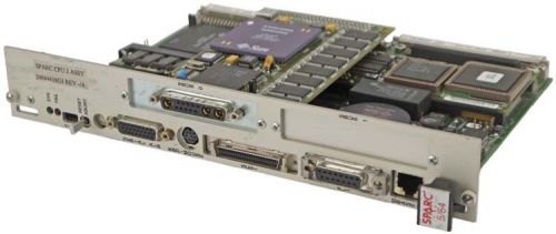 Themis SPARC 5/64-32-110 VME CPU Single Board Module +Integrix TGX120 Card