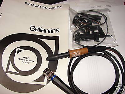 Nos ballantine model 10600 series attenuator probe set for sale