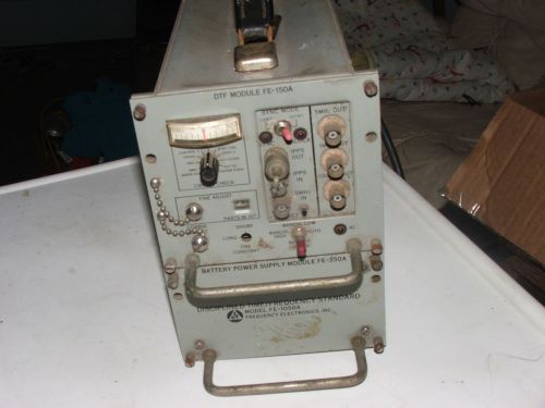 VINTAGE DISCIPLINED TIME/FREQUENCY STANDARD FE-1050A , FE-150A, FE-350A, FE-250A