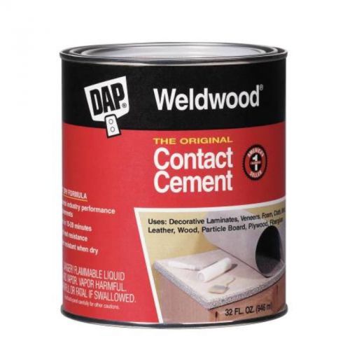 Weldwood Original Contact Cement 00272 DAP INC Glues and Adhesives 00272