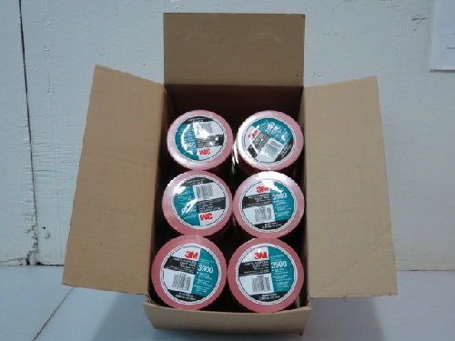 24 ROLLS 3M 3900 RED PERFORMANCE MULTI-PURPOS DUCT TAPE, 48mm X 60yrds