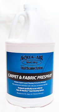 Aqua air alkaline liquid carpet cleaning extraction detergent.1 gallon for sale