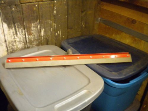 NEW Haviland 2 feet Squeegee  6&#034; Length  Red 2&#034; squeegee