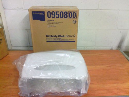 Kimberly-Clark 09508 JUMBO Roll Tissue Dispensor White LOT OF 4