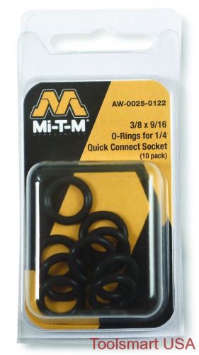 Mi-T-M Pressure Washer O-rings x 10 AW-0025-0123 AW00250123