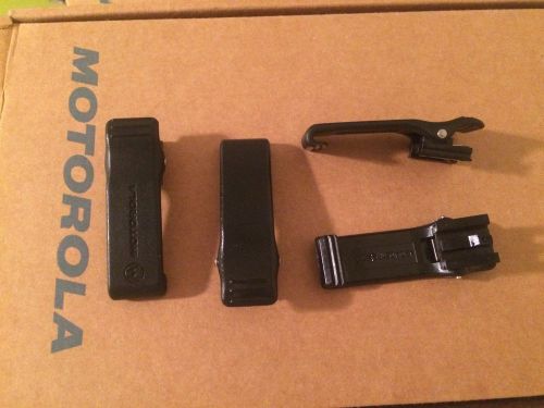 Used motorola belt clip for p1225, m series spirit, sp50, cp200, mag one for sale