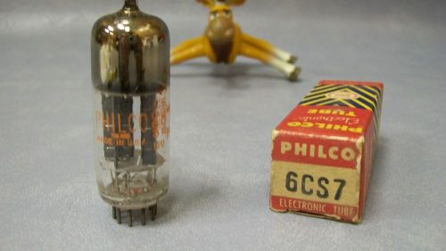 6CS7 Philco Vacuum Tube in Original Box
