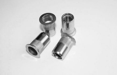 50 pcs x m4 stainless steel threaded rivet nut inserts rivnut nutsert 4mm for sale