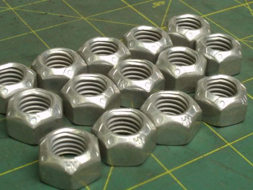 1/2-13 lock nuts steel zinc plated top lock 3/4 width (qty 14) #57268 for sale