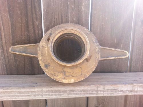 Vintage Moon Brass Hydrant Adapter Fireman Firefighter Collectible Steampunk