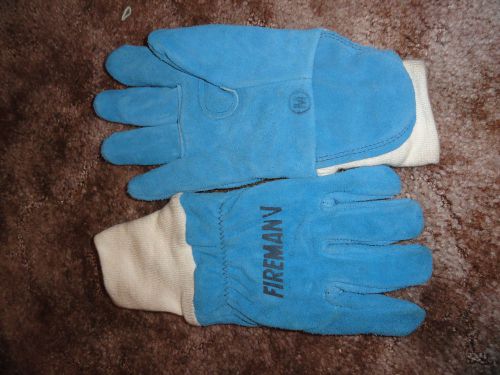 Firefighter gloves - medium    fireman v for sale