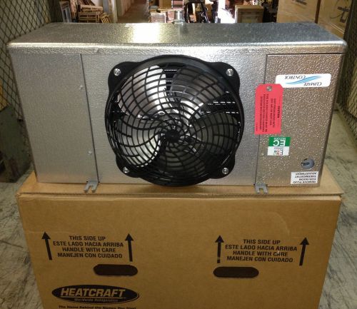 New Walk In Cooler 1 Fan Air Defrost Evaporator 4,000 Btu&#039;s 115V EC Motors 404a