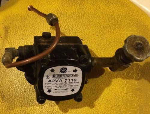 Suntec a2va-7116 oil burner fuel pump fits beckett &amp; others for sale