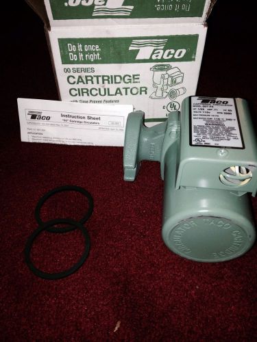 Taco Model 007 F-5 Cast Iron Cartridge Circulator Pump - 1/25 HP