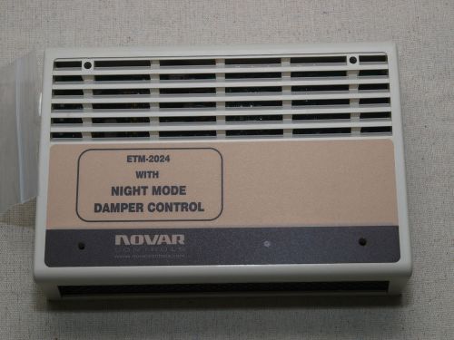 Novar controls etm-2024 thermostat module with night mode damper control - new for sale