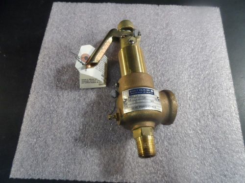 (1x) kunkle valve - 912bdc3b - 1/2 size - set 12 psig - pump valve for sale