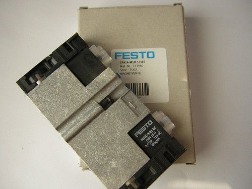 Festo cpa14 m1h 5/3 es pneumatic valve.new!!! for sale