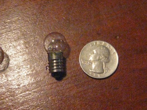 130+ Miniature Light Bulb no. 27 Globe Screw Base. NEW.