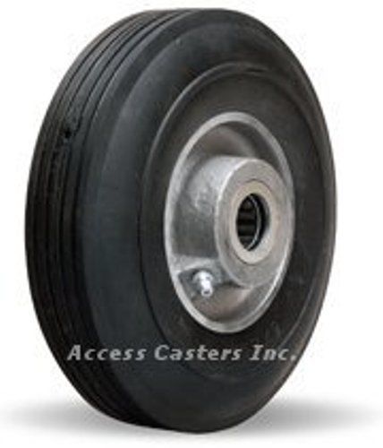 W-6-su-3/4 6&#034; x 2&#034; super-flex wheel, 300 lb capacity, 2-1/4&#034; hub, roller bearing for sale
