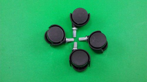REPLACEMENT SWEVEL MINIATURE CASTERS SET OF 4
