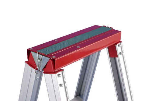 Red top accessory shelf for gpl double sided ladder for sale