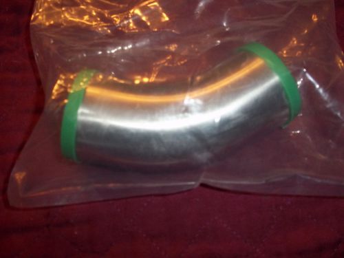 New 2&#034; 304ss tangent 45 degree butt-weld elbow &#034;no reserve&#034; for sale