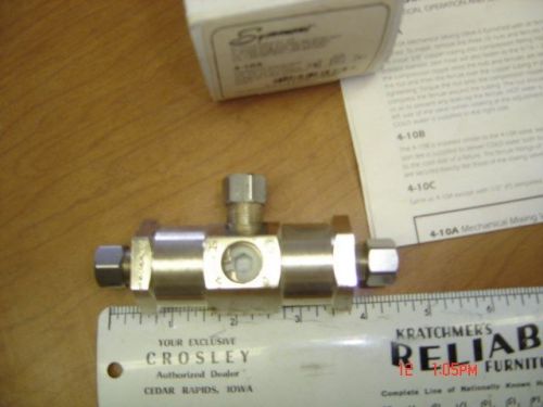 Symmons 4-10a mixing valve 3/8&#034; brass compression ansi 1 112.18, epa92 water for sale