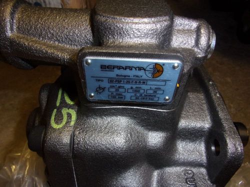 New Berarma 02-PSP 1-25-F-H-R-M Hydraulic Vane pump