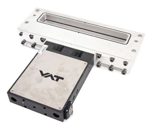 VAT 02112-BA24-0001 50x336mm Rectangular Gate Valve w/Pneumatic Actuator #1