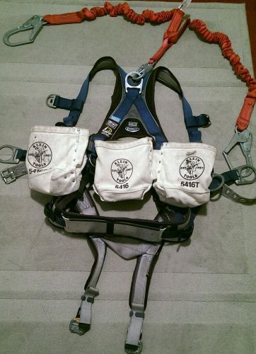 Dbi sala exofit tower climbing harness no reserve + extras for sale