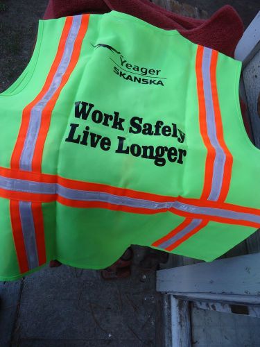 Construction vest,traffic control