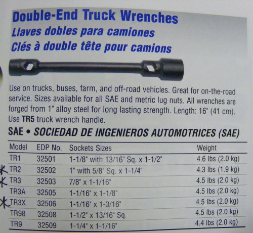 Ken-Tool Double-End Truck Wrenches 32503